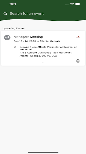 SBP Events Screen 2