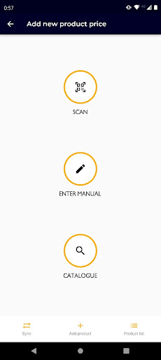Versus Price Monitoring Screen 3