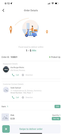 Qwick Delivery Boy Screen 2