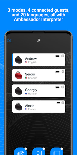 Android application Ambassador Interpreter screenshort