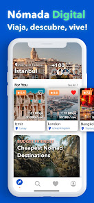 Screenshot 1 Nómada Digital Ciudades y Guía android