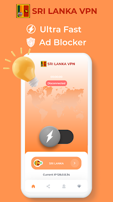Sri Lanka VPN - Private Proxyのおすすめ画像2
