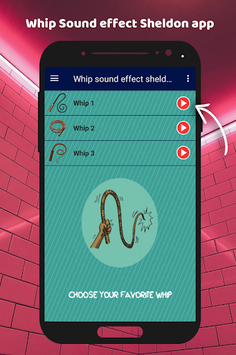 Whip Sound effect Sheldon app - v1.1