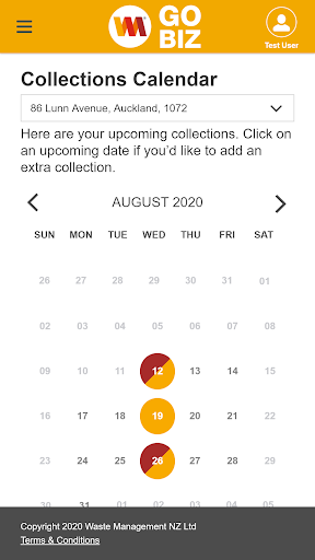 Waste Management GOBiz Screenshot