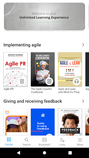 Android application SPRL Learning screenshort