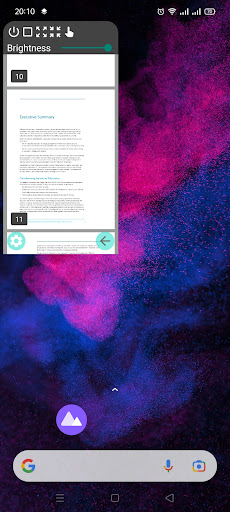 Android application Floating PDF reader screenshort