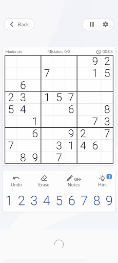 Android application Sudoku - Offline Puzzle Games screenshort