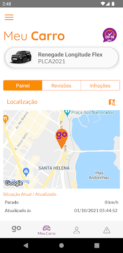 Android application GoDrive - Seu carro por assina screenshort
