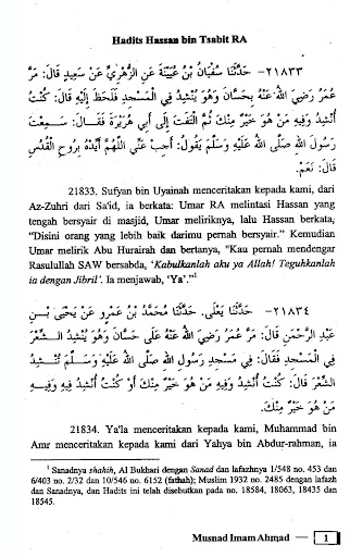 Musnad Imam Ahmad Jilid 19 Screen 3