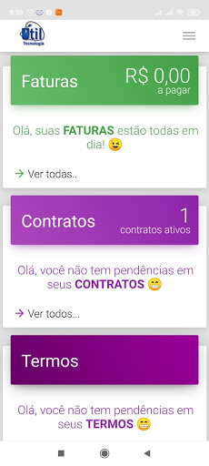 Util Tecnologia - Clientes Screen 2