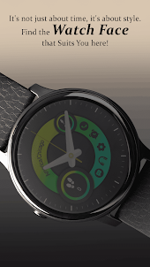 Hybrid Simple Green Watch Face