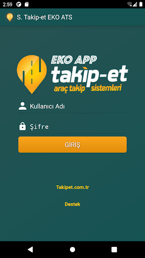 Android application S. Takip-et EKO ATS screenshort