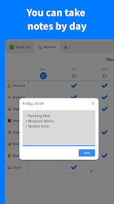 Screenshot 12 Habit Check Calendar android