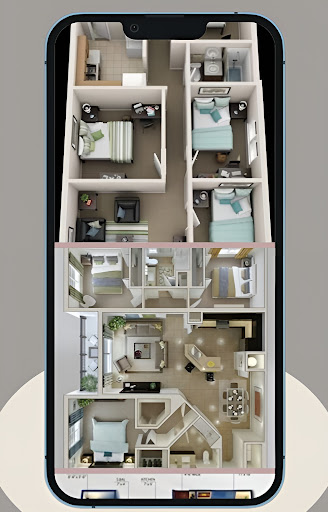 3D SMART HOME DESIGN PLANS Screen 3