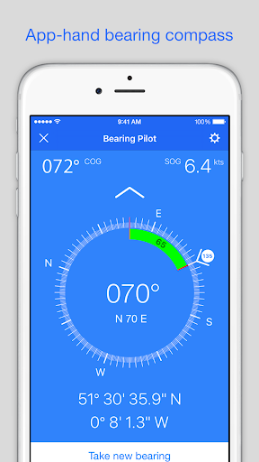 Android application Bearing Pilot screenshort