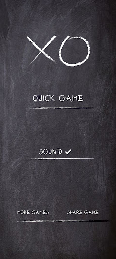 Android application XO Two Player - Tic Tac Toe screenshort