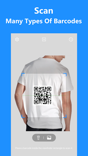 Android application QR Scanner & Barcode Scanner screenshort