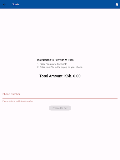 Xania Digital Bookstore Screenshot