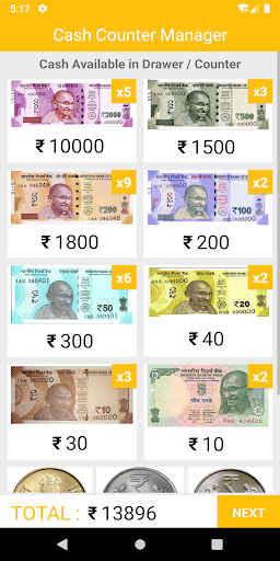CashBook - Shop Cash Counter Screen 3