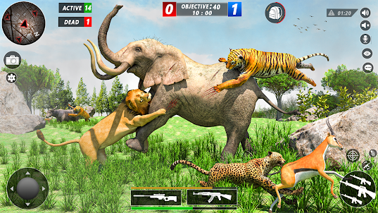 3D Sniper Animal Hunting Games