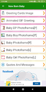 Captura 8 New Born Baby: Greetings, Phot android