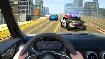 Police Car Traffic Racing - Car Driving Games 2021