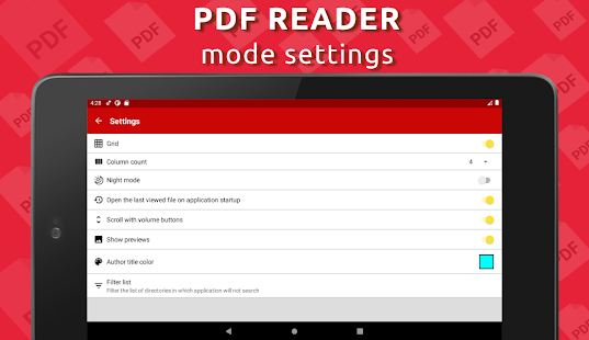 Simple PDF Reader Screenshot