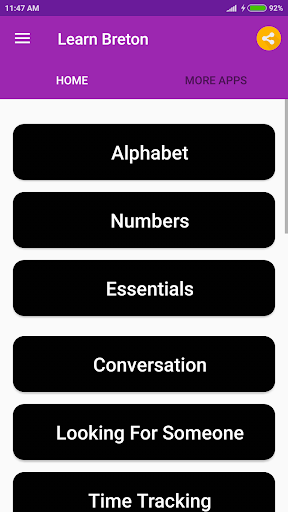 Learn Breton Screen 2