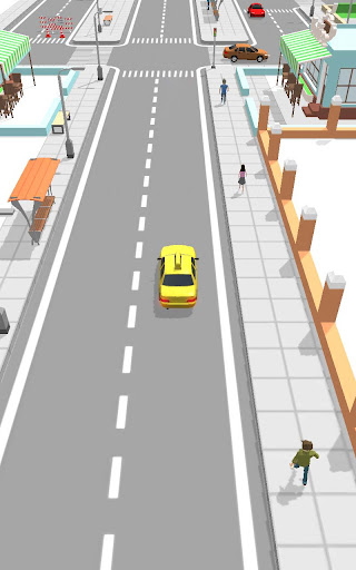 Android application Taxi Driving Pick Up Game screenshort