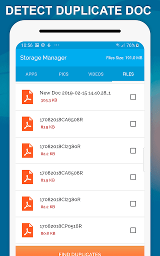 Storage Manager - Duplicate File Finder
