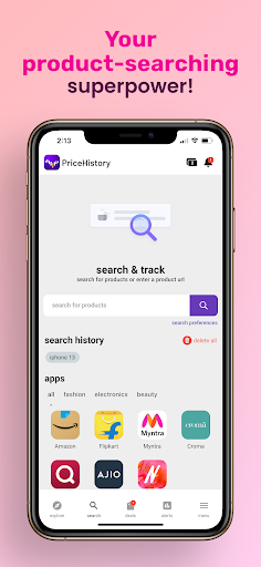 Price History: Track and save! Screen 3