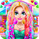 Cover Image of Tải xuống Rainbow Princess Beauty Salon  APK