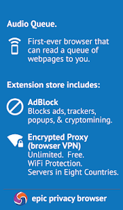 Epic Privacy Browser with VPN
