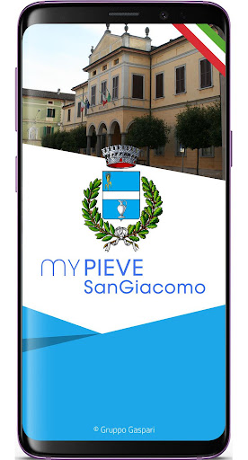 Android application MyPieveSanGiacomo screenshort
