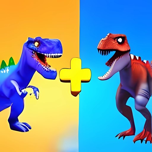 Merge Dinosaur: Fuse Battle 3D