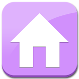 Go Launcher Theme Purple Gloss icon