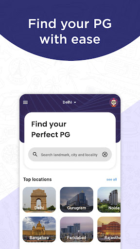 Android application PG Wale: PG Booking & Listing screenshort