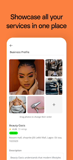 Bewdy for business Screen 2