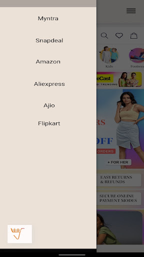 Android application MultiShop- All in one shopping screenshort
