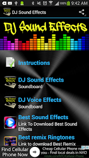 DJ Sound Effects Screenshot