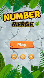 Diamond Merge Number - Drag and Merge Puzzle game