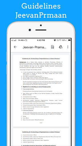 Digital Life Certificate Reg