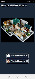 Plan de Maison 2D & 3D