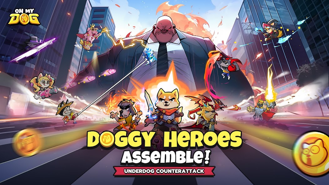 Oh My Dog - Heroes Assemble 1.53248.55540 APK + Mod (Unlimited money) untuk android