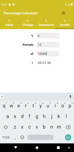 Percentage Calculator