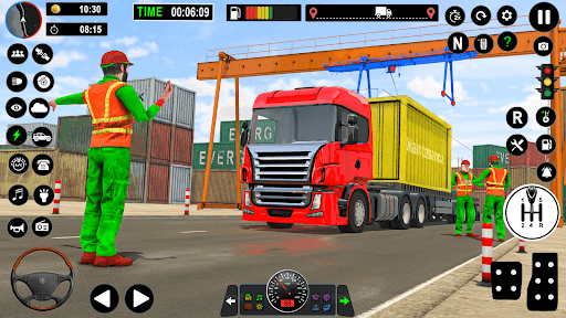 Oil Tanker Truck: Army Truck Screen 2