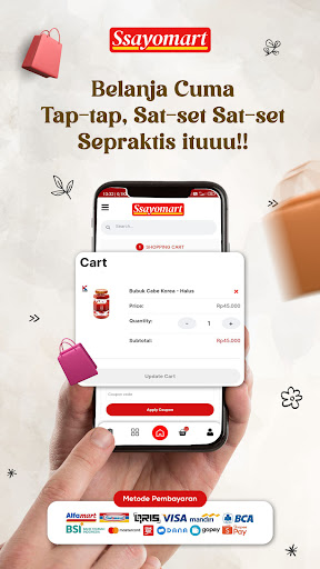 Android application Ssayomart screenshort