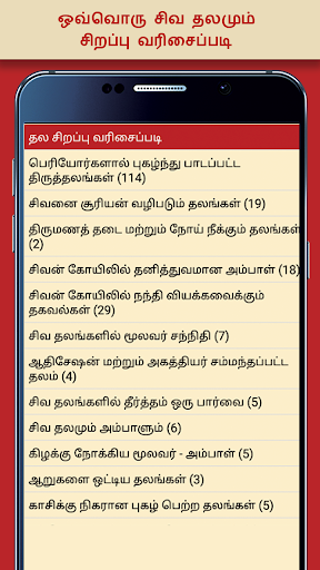 Tamilnadu Hindu Siva Temples Screen 2