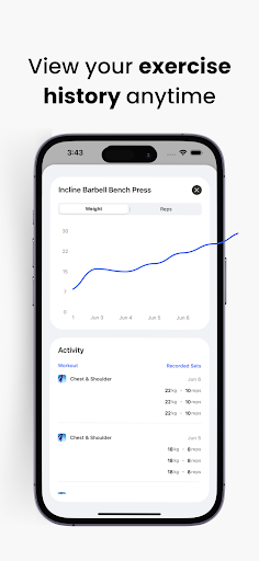 Screenshot of HubFit