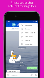 Chat and Video call app Screenshot